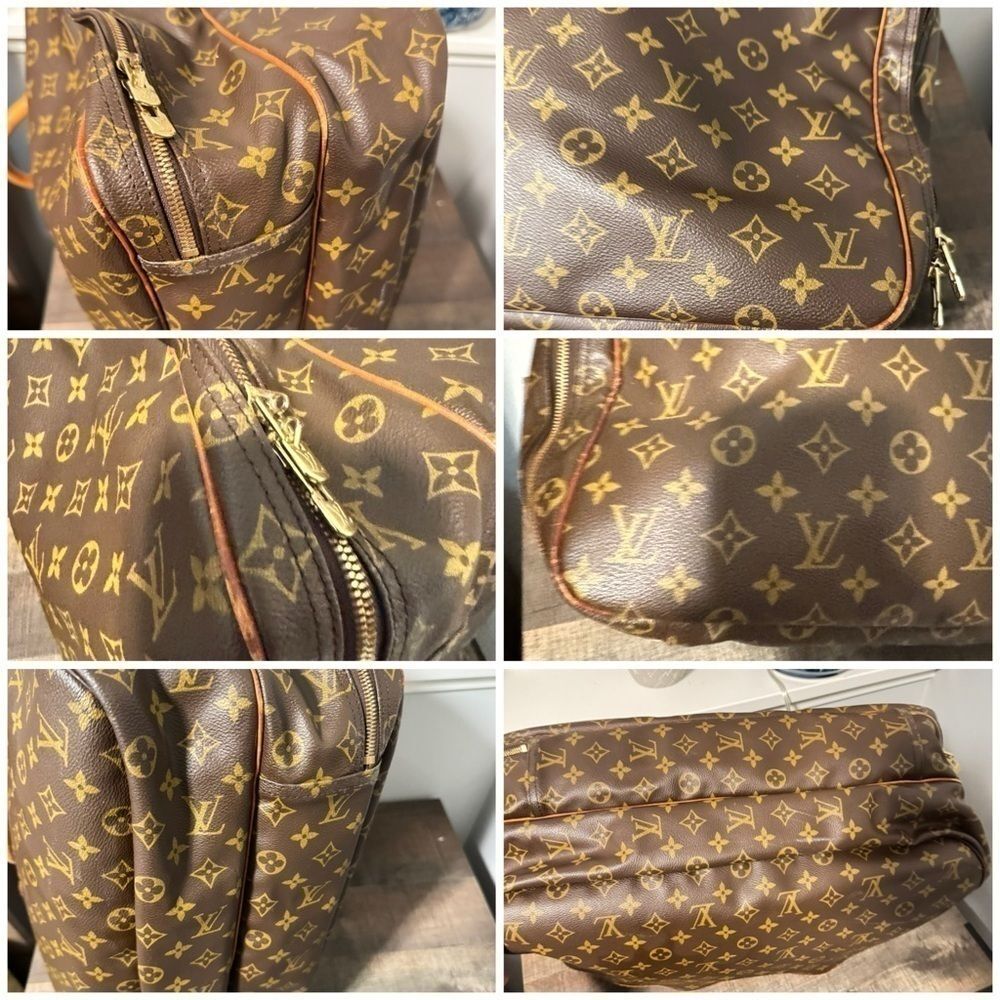 Louis Vuitton Monogram Alize vintage weekender bag VI 0926 classic and luggage - Picture 15 of 16